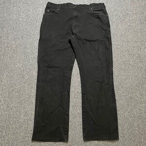 Genuine Dickies Mens Black Utility 5 Pocket Pants Workwear 38x32